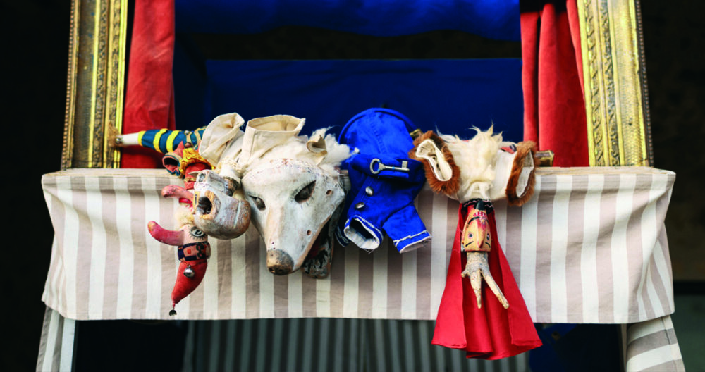 Títeres de trapo: un ratón, una princesa...