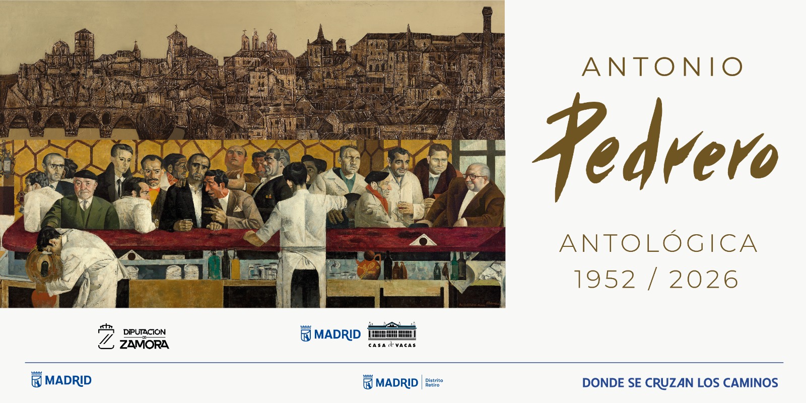 exposición Antonio Pedrero. Antológica 1952-2026,