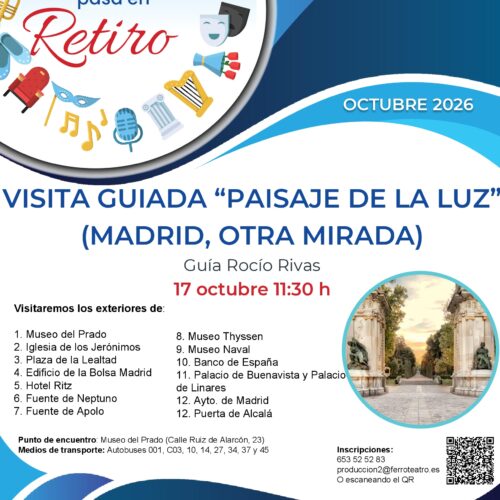 Visita Guiada al 'Paisaje de la Luz'