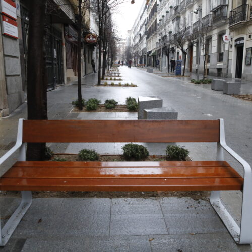 Remodelación peatonal de las calles de Recoletos y del Cid del distrito de Salamanca