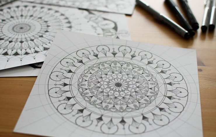 Zentangle para pintar