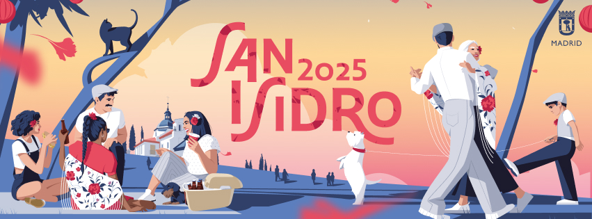 Uno de los diseños de cartel de San Isidro 2025