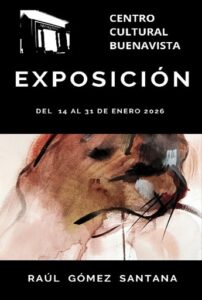 Cartel de la exposición de Raúl Gómez Santana