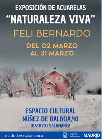 Cartel de la exposición 'Naturaleza viva'