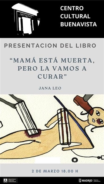 Cartel de la presentación del libro
