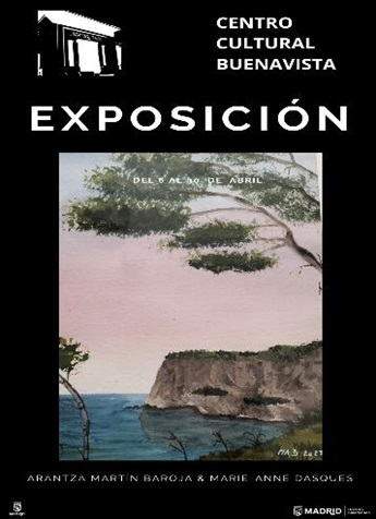 Cartel de la exposición de Arantza Martin & Marie Anne Dasques