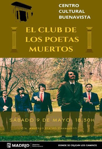 Cartel de la función 'El Club de los Poetas muertos'