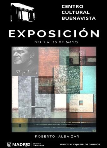 Cartel de la exposición de Roberto Albaizar
