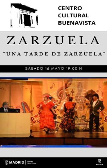 Cartel de la función 'Una tarde de zarzuela'