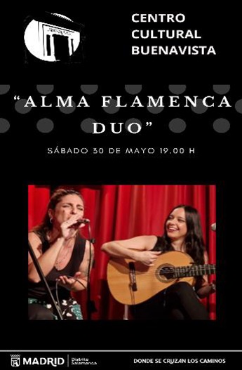 Cartel de 'Alma flamenca Dúo'