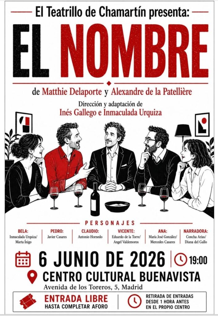 Cartel de la función 'El nombre'