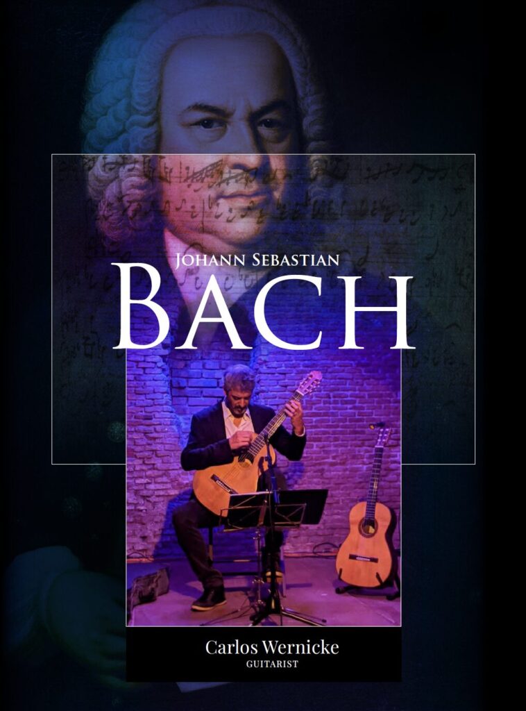 Cartel del concierto 'Bach en guitarra'