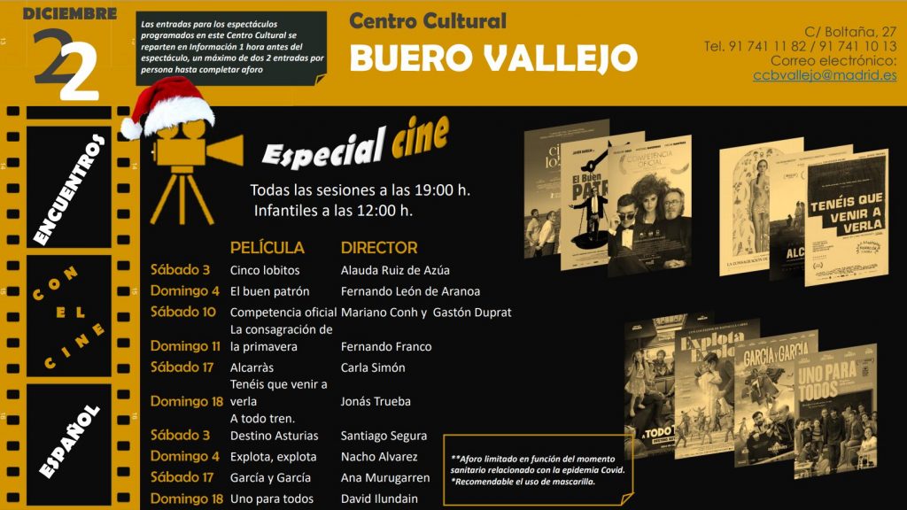Cartel Encuentros con el cine español