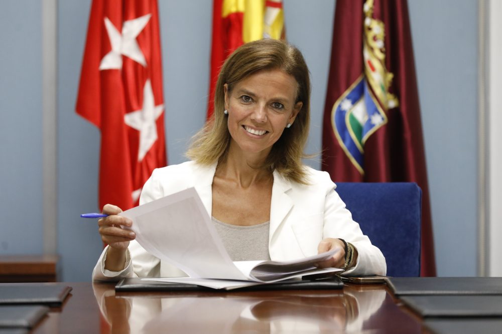 Almudena Maíllo, concejala presidenta de San Blas-Canillejas