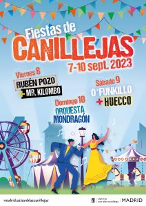 Cartel Fiestas Canillejas 2023