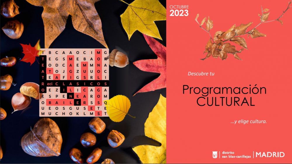 Programación cultural octubre 2023