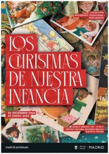 Cartel de la exposición 'Los christmas de nuestra infancia'