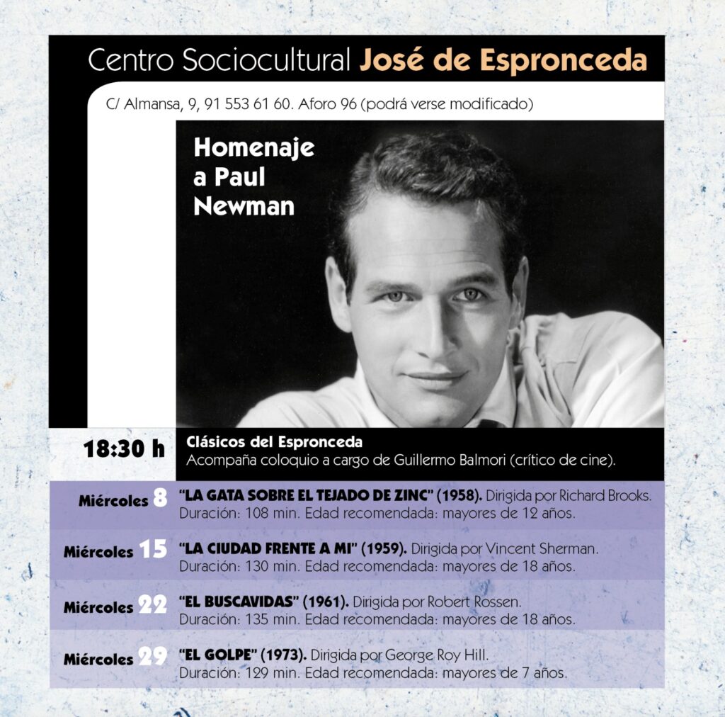 Programación 'Homenaje a Paul Newman'