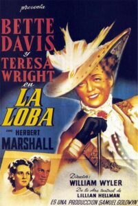 Cartel promocional de la película 'La loba'