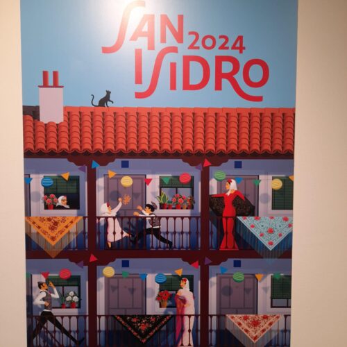 Exposición de carteles 'Viva San Isidro' en el CC Eduardo Úrculo