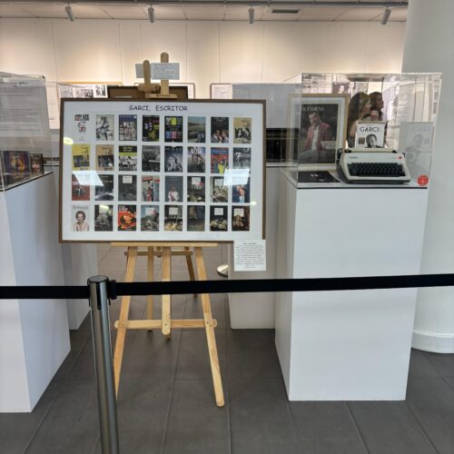 Imagen de la exposición 'Latir de cine' dedicada a Garci
