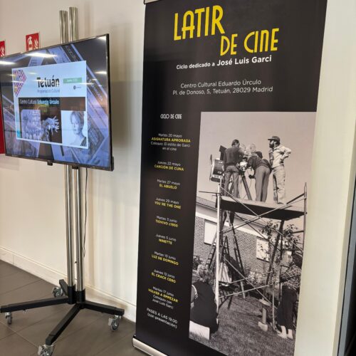 Imagen de la exposición 'Latir de cine' dedicada a Garci