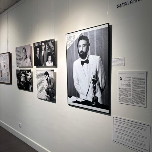 Imagen de la exposición 'Latir de cine' dedicada a Garci