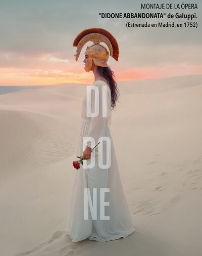Cartel promocional de la ópera 'Didone Abbandonata'
