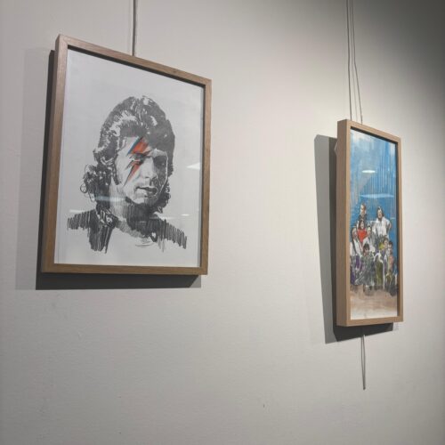 Obra de Darifé sobre Camarón