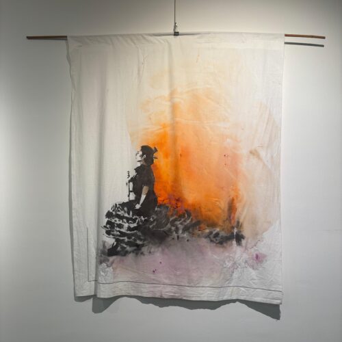 Obra de Darifé sobre Lola Flores