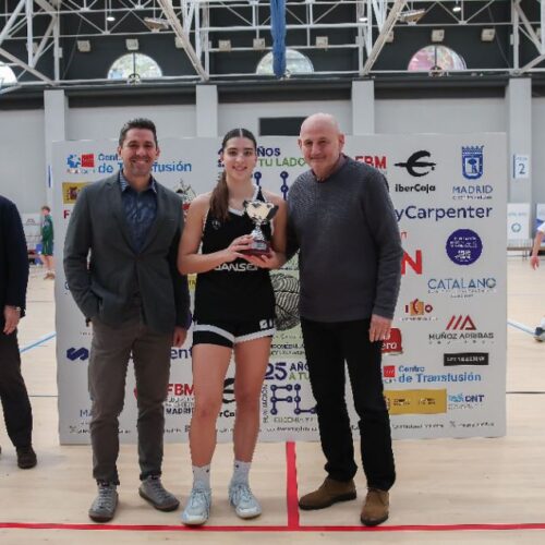 MVP de la final, Julia Pérez (Jansen BT), jugadora que apa