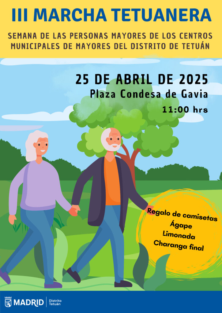 Cartel de la III Marcha Tetuanera