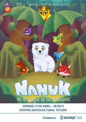 Cartel de 'Nanuk en el bosque de las emociones'