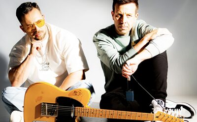 Los músicos Rubén y Hank