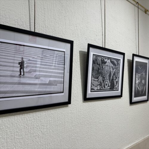 Algunas obras de la exposición 'Street Photography'