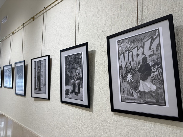 Algunas obras de la exposición 'Street Photography'