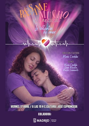 Cartel de la obra 'Pésame mucho'