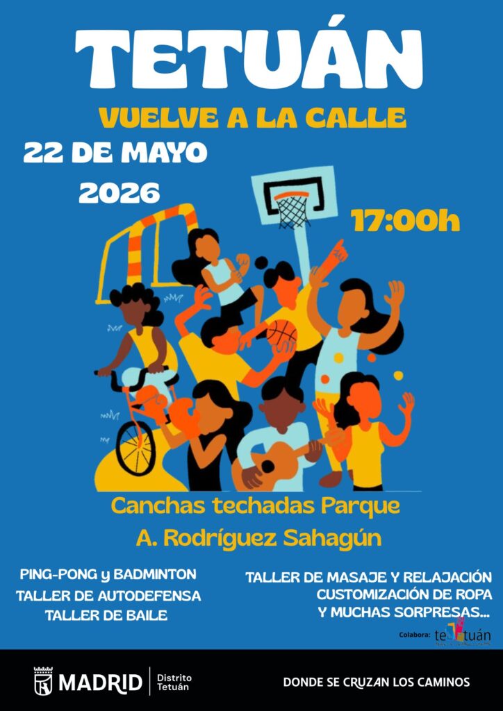 Cartel de 'Tetuán vuelve a la calle'