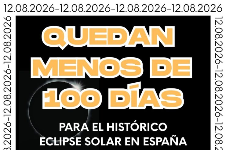 Cartel conferencia eclipse solar