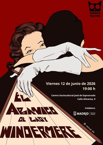 Cartel de la función 'El abanico de Lady Windermere'