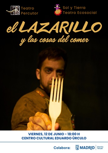 Cartel de la función 'El lazarillo y las cosas del comer'