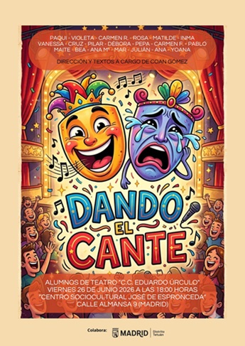 Cartel de la función 'Dando el cante'