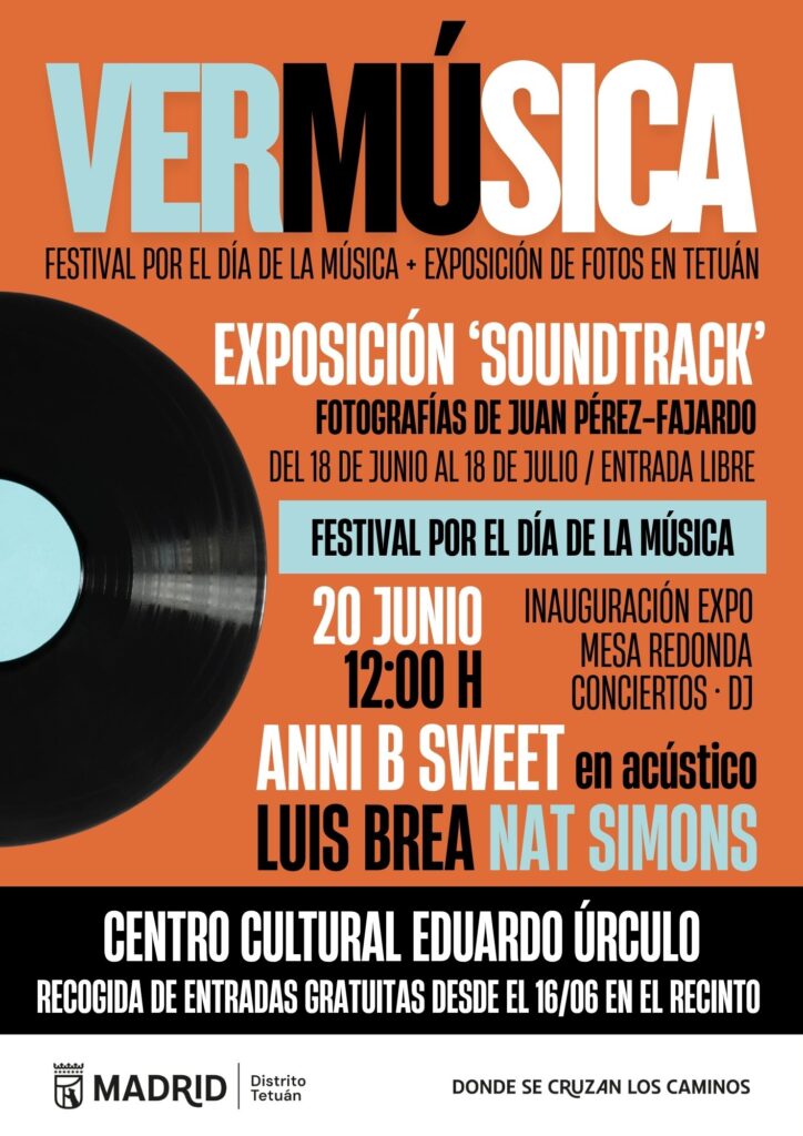 Cartel de la primera edición de VERMÚSICA de Tetuán