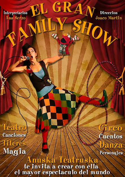 Cartel de la función 'El Gran Family Show'