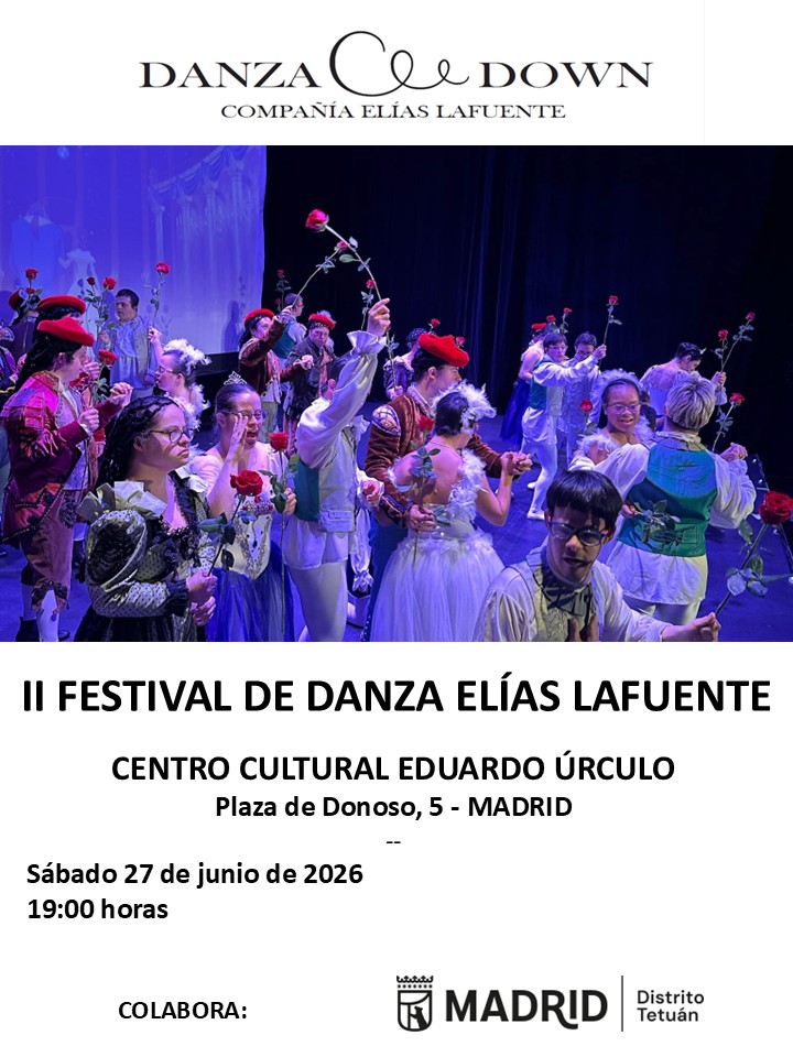Cartel del II Festival de Danza Elías Lafuente