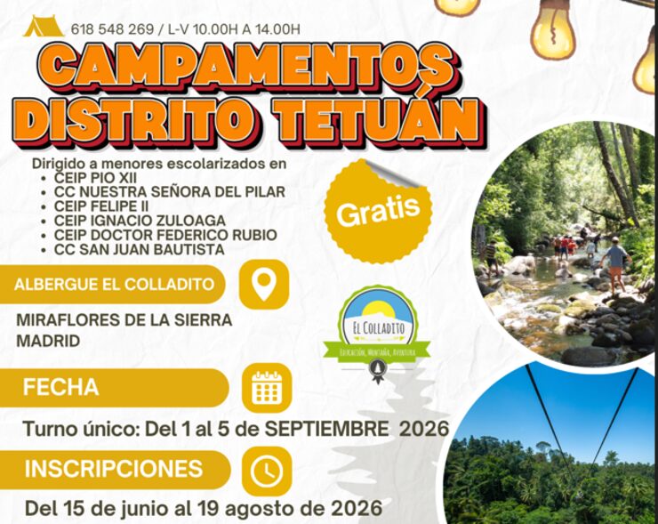 Campamento Distrito Tetuán