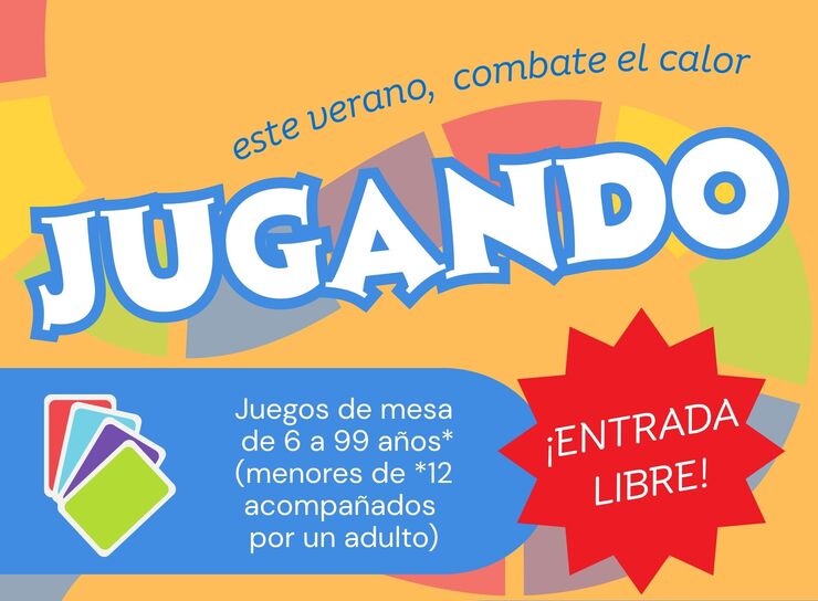 Cartel juegos de mesa Tetuán