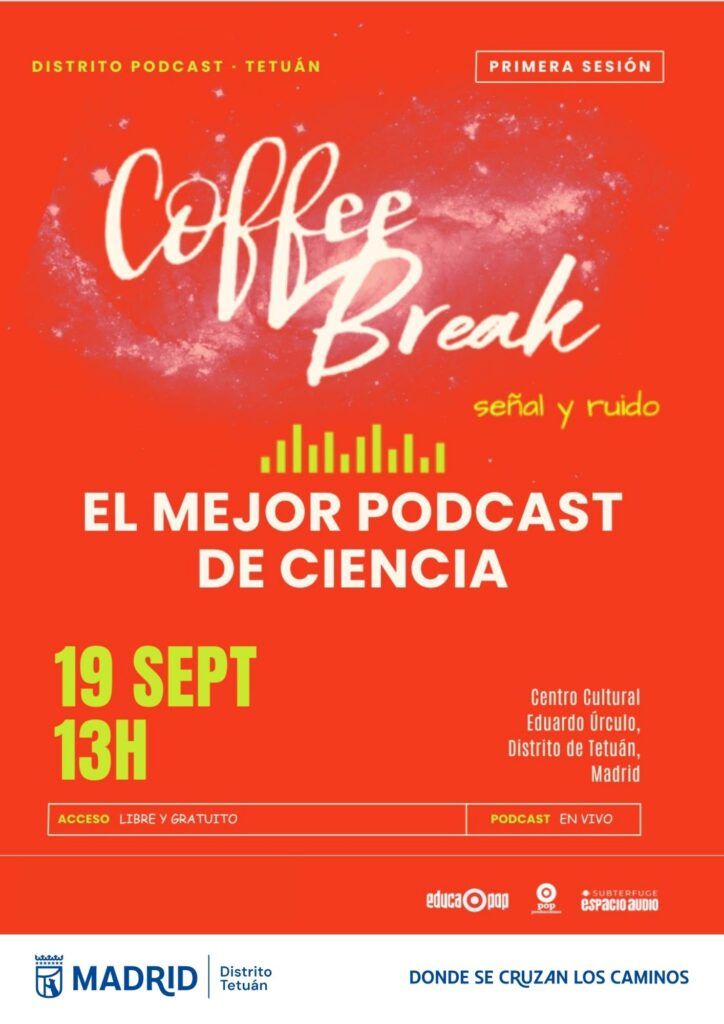 Cartel de Tetuán Distrito Podcast