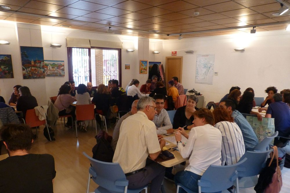 taller de mapeo de iniciativas en Vicálvaro