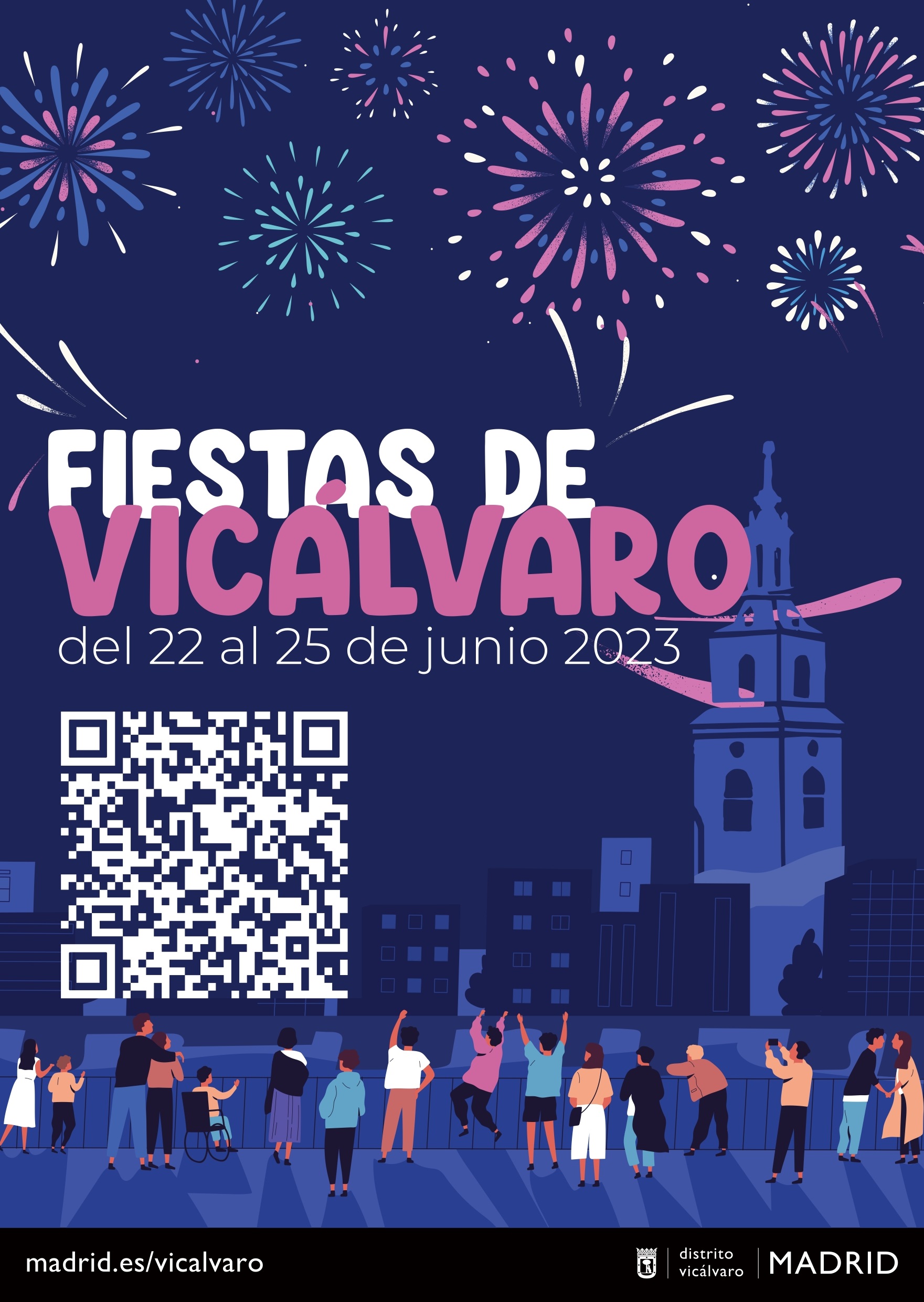 Cartel de Fiestas de Vicálvaro 2023